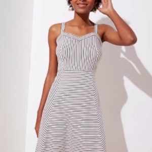 LOFT Dresses - Loft Strappy stripped dress LOFT Dresses - Loft Strappy stripped dress
